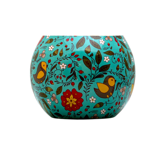 Galvanised Printed Ball Pot