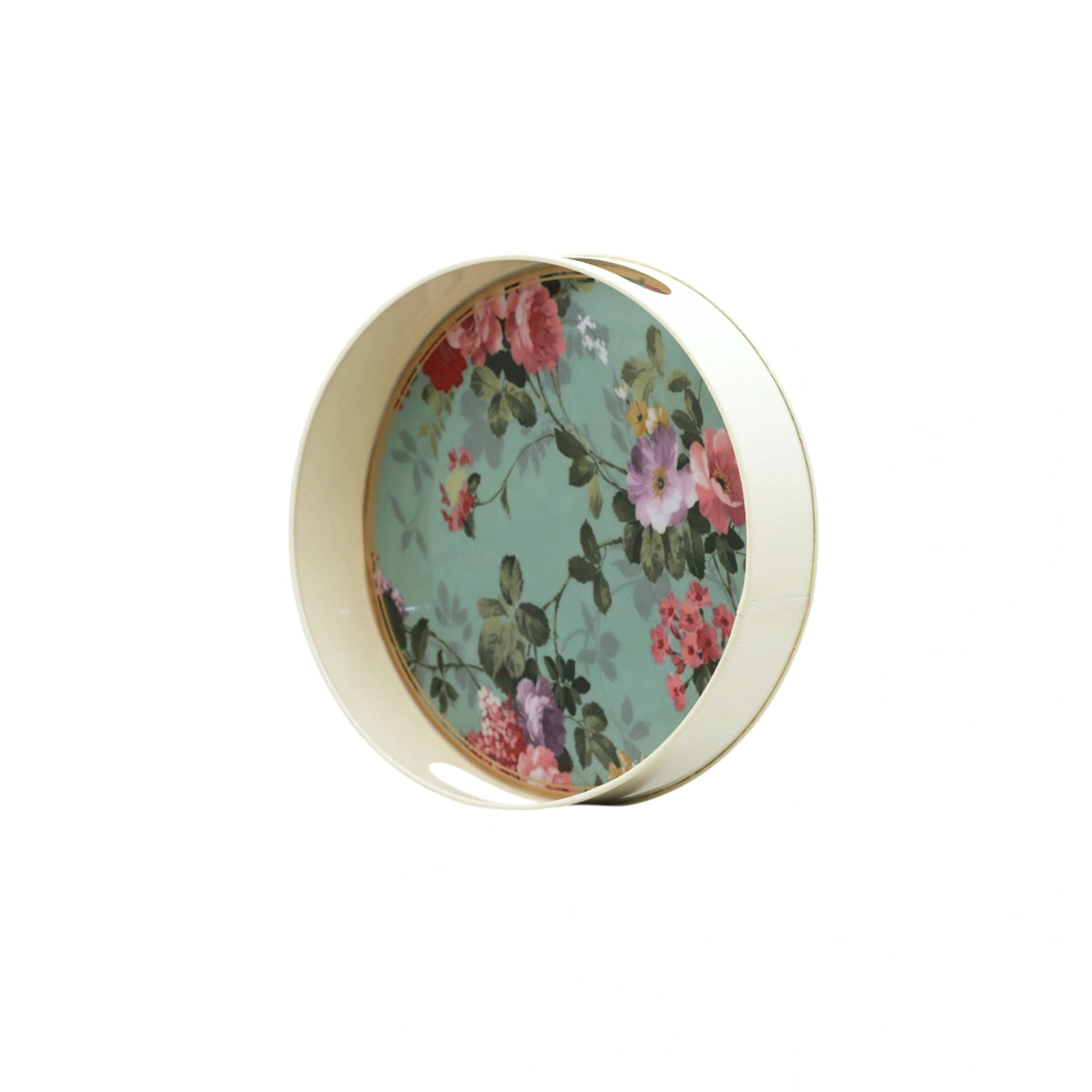 Floral Print Tray