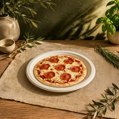 The Happy Garden Compostable Pizza Plates