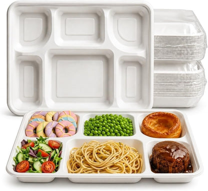 Compostable Compartment Plate