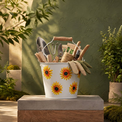Sunflower Bucket