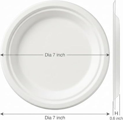 The Happy Garden Compostable Pizza Plates