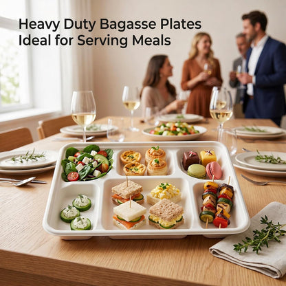 Sustainable Disposable Meal Tray
