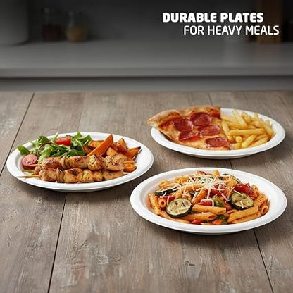 The Happy Garden Compostable Pizza Plates