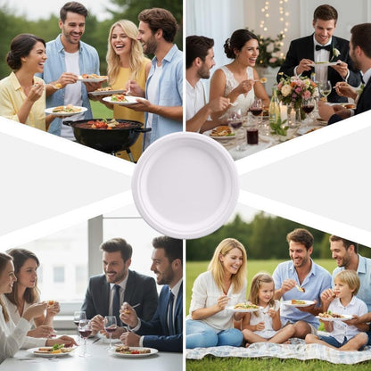 The Happy Garden Compostable Pizza Plates