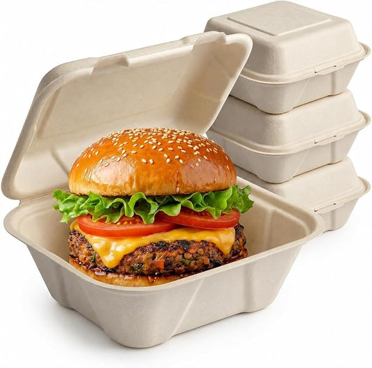 Bagasse Burger Container