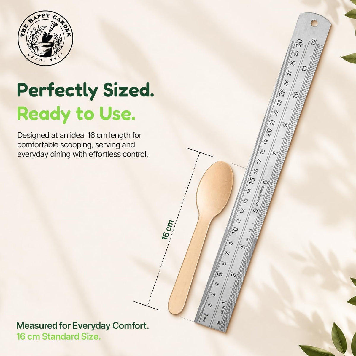Sustainable Wooden Cutlery