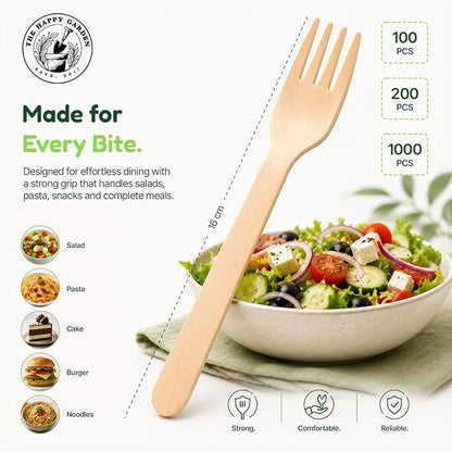 Sustainable Wooden Cutlery