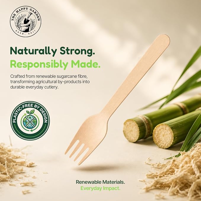 Wooden Fork Pack of 100