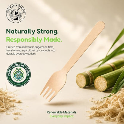 Wooden Fork Pack of 100