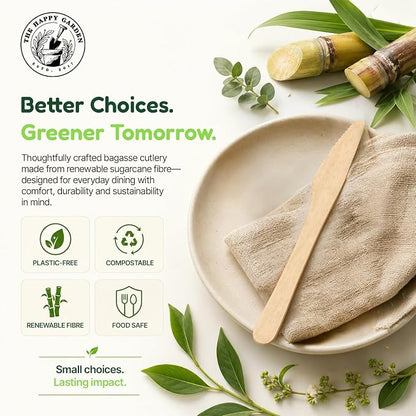 Plastic-Free Wooden Knife