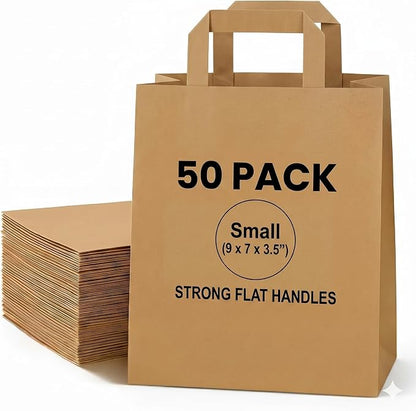 Brown Kraft Retail Carrier Bag