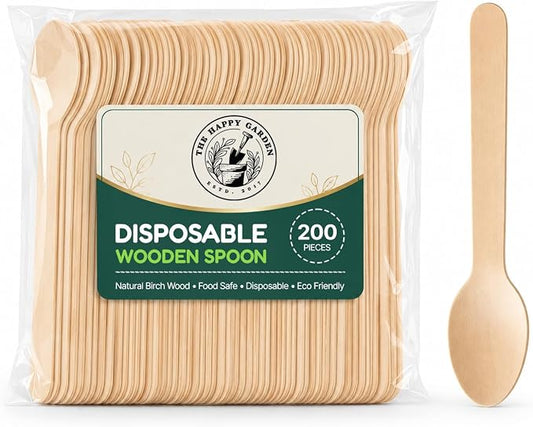 Disposable Wooden Spoon