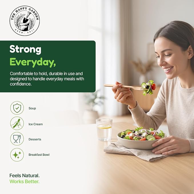 Natural Wooden Fork