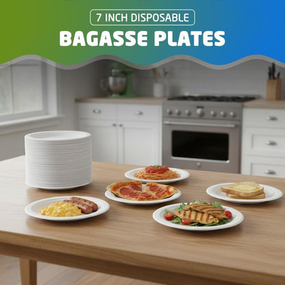 The Happy Garden Compostable Pizza Plates