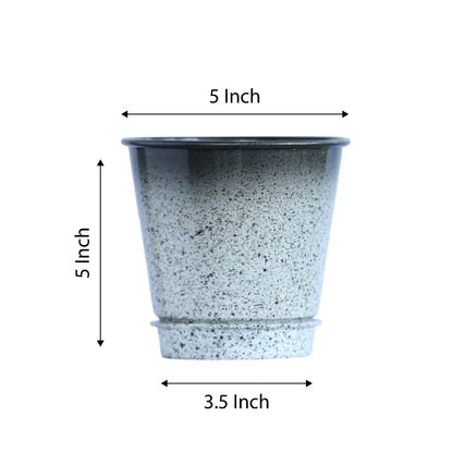 Galvanised Gradient Pot