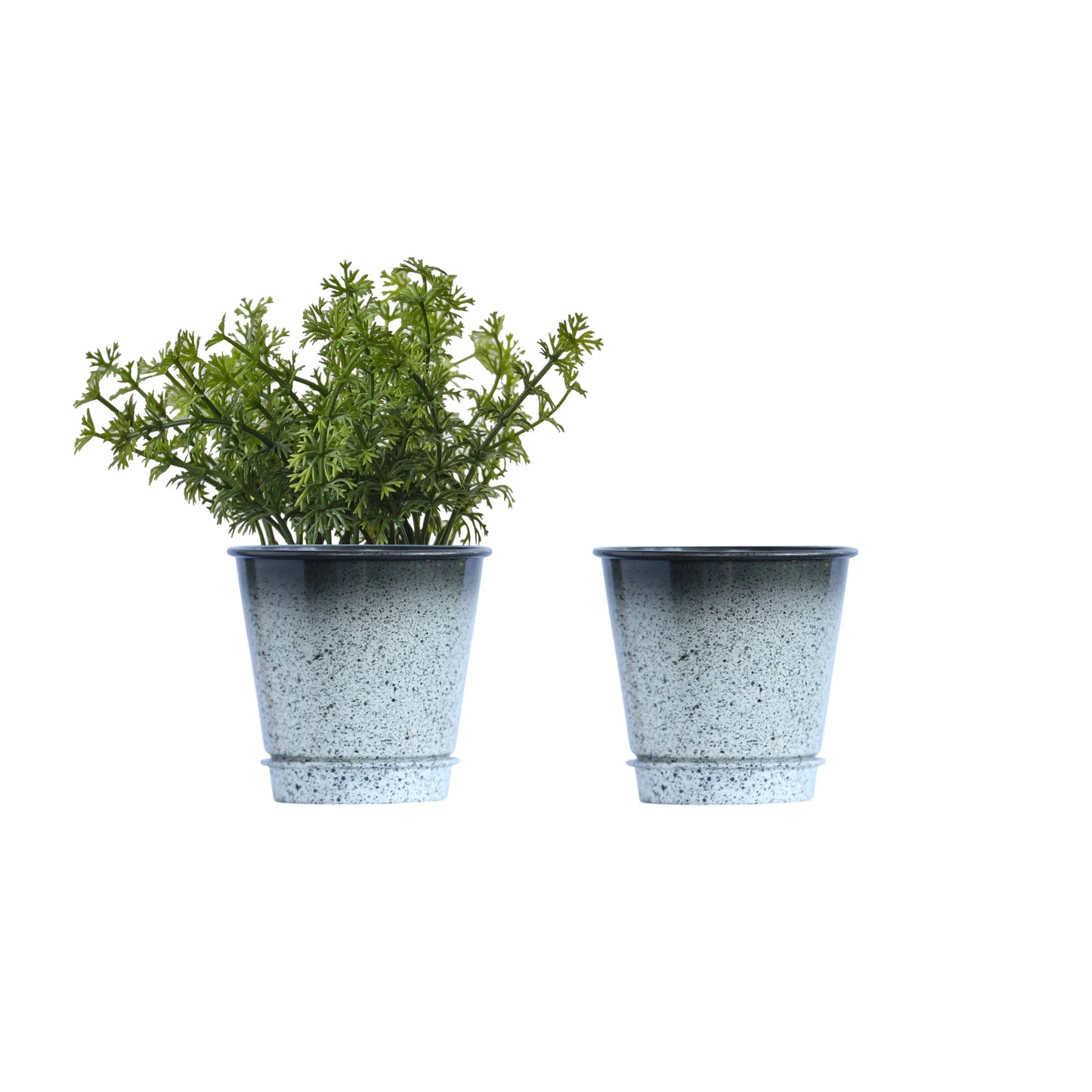 Galvanised Gradient Pot
