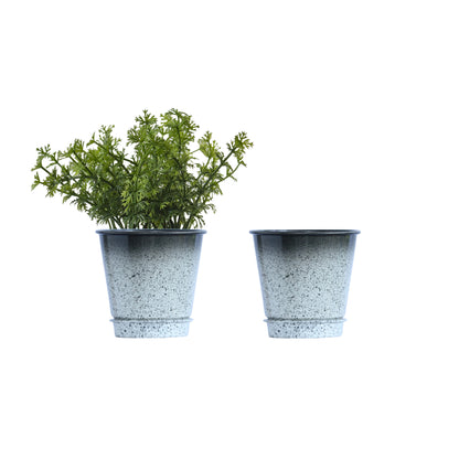 Galvanised Gradient Pot